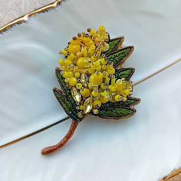 Осенняя брошь желтый букет Осеннее украшение. Stitch by Stitch броши из бисера, вышивка и игрушки. Брошь-булавка ручной работы - Ярмарка Мастеров Брошь-булавка ручной работы. Ярмарка Мастеров - ручная работа Осенняя брошь желтый букет Осеннее украшение. Handmade.