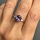 Продано! 17. Кольцо шпинель натуральная 3.40 ct. Кольца. Елена. Ярмарка Мастеров.  Фото №6