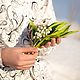 Ландыши из холодного фарфора. Композиции. Александра Сухарева. Ярмарка Мастеров.  Фото №4