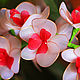 Орхидея из капрона «Белая орхидея». Цветы. Мастерская «Цветущий сад». Интернет-магазин Ярмарка Мастеров.  Фото №2