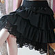 Order Skirt boho Black magic. Vintage, Bohemian chic. Olgalevas. Livemaster. . Skirts Фото №3