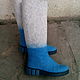 Сапоги валенки "Высокие". Сапоги. Eco Shoes by Julia Pizar. Ярмарка Мастеров.  Фото №5