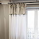 Linen curtains with bow ties, Curtains1, Orel,  Фото №1