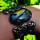 Bracelet 'Northern lights' Labradorite. Bead bracelet. Shard Noir - handmade jewelry. Online shopping on My Livemaster.  Фото №2