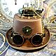 Заказать Шляпа цилиндр + гогглы стимпанк "Steampunk Dentleman-ХХ". Neformal-World (Alexander Rusanov). Ярмарка Мастеров. . Атрибутика субкультур Фото №3