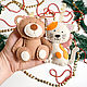 Новогодние игрушки для детей из фетра. Елочные игрушки. Mariika_felt_world. Ярмарка Мастеров.  Фото №6