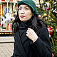 Felt hat Coquette Emerald. Hats1. Novozhilova Hats. Online shopping on My Livemaster.  Фото №2