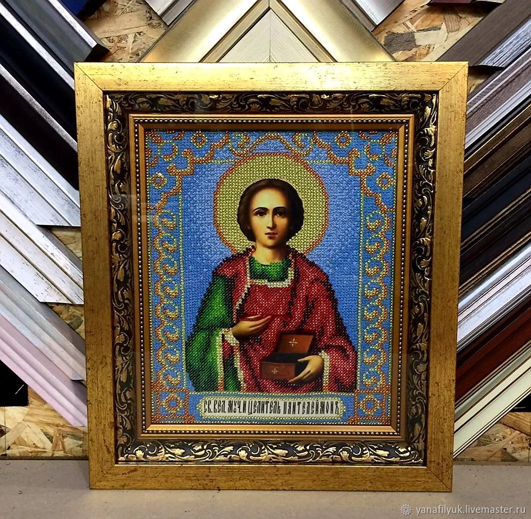 Икона Великомученика Пантелеймона Целителя в интернет-магазине на ...