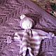 Plaid baby crochet toy-komforter. Baby blankets. LAMA MIA. Online shopping on My Livemaster.  Фото №2