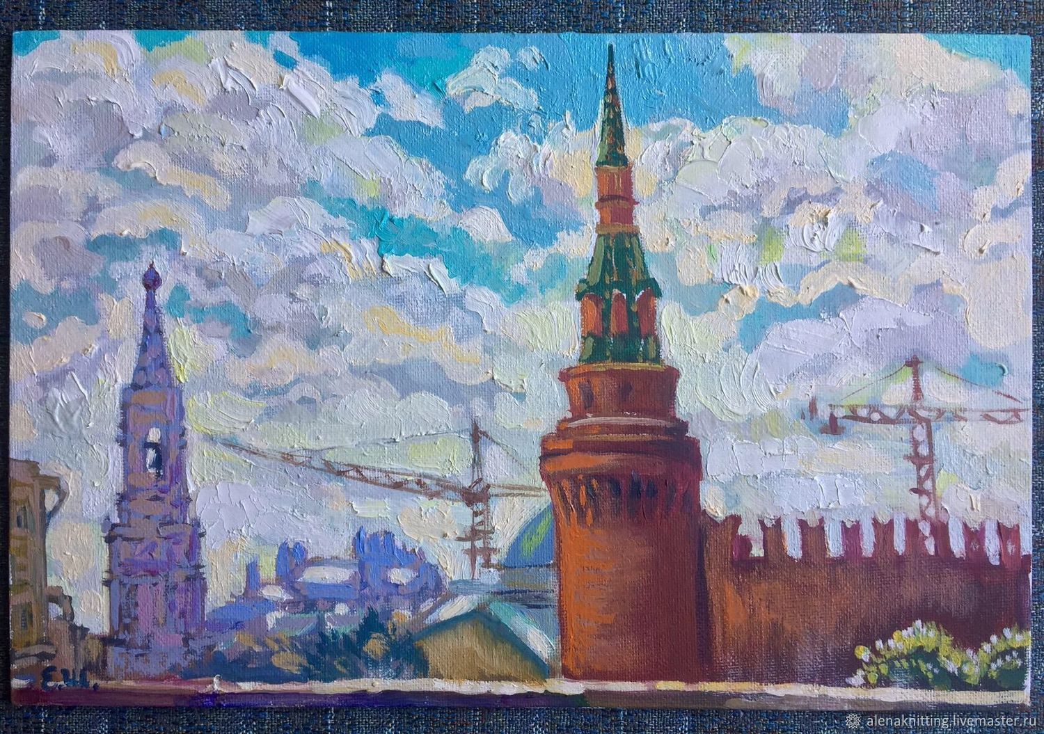 Кремль на картинах художников
