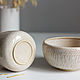 Керамический набор из чашки и салатника. Наборы посуды. ILI ceramics. Ярмарка Мастеров.  Фото №4