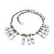 Order Opal owaihi necklace, designer necklace, blue necklace. Irina Moro. Livemaster. . Necklace Фото №3
