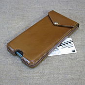 Сумки и аксессуары handmade. Livemaster - original item A smartphone case with a place for a personal image. Handmade.