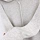 Женский вязаный летний  джемпер с капюшоном, XS-S. Джемперы. ramremik-knitting-cashmere. Ярмарка Мастеров.  Фото №6