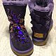 Детские Угги со стразами. Угги UGG для девочек в стразах. Угги UGG. Угги. ALICE (aliceluxury). Интернет-магазин Ярмарка Мастеров.  Фото №2