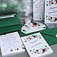 'Emerald' wedding invitations. Invitations. Evrica (Evrica). My Livemaster. Фото №4