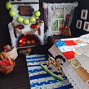 Куклы и игрушки handmade. Livemaster - original item Dollhouses:Sold.A house in a suitcase.. Handmade.