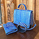 a set of Python. Handbag, clutch purse and bracelet. Crossbody bag. Exotic Workshop Python Fashion. Online shopping on My Livemaster.  Фото №2