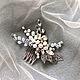 Заказать Свадебное украшение  для волос  «Кейт». Karina Wedding Accessories. Ярмарка Мастеров. . Украшения для причесок Фото №3