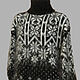 Downy sweater with ornament, Sweaters, Urjupinsk,  Фото №1
