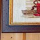 Чай. Чаепитие. Картины. ElenaLeo Вышитые картины,браслеты. Интернет-магазин Ярмарка Мастеров.  Фото №2