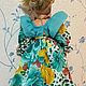 Платье Готц, Gotz,48 см Летний бриз. Одежда для кукол. Елена (EZagretdinova). Интернет-магазин Ярмарка Мастеров.  Фото №2