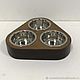 Order Stand for 3 bowls. Krona. Livemaster. . Bowl Stands Фото №3