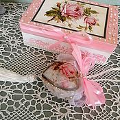 Сувениры и подарки handmade. Livemaster - original item Pink Heart Pendant. Handmade.