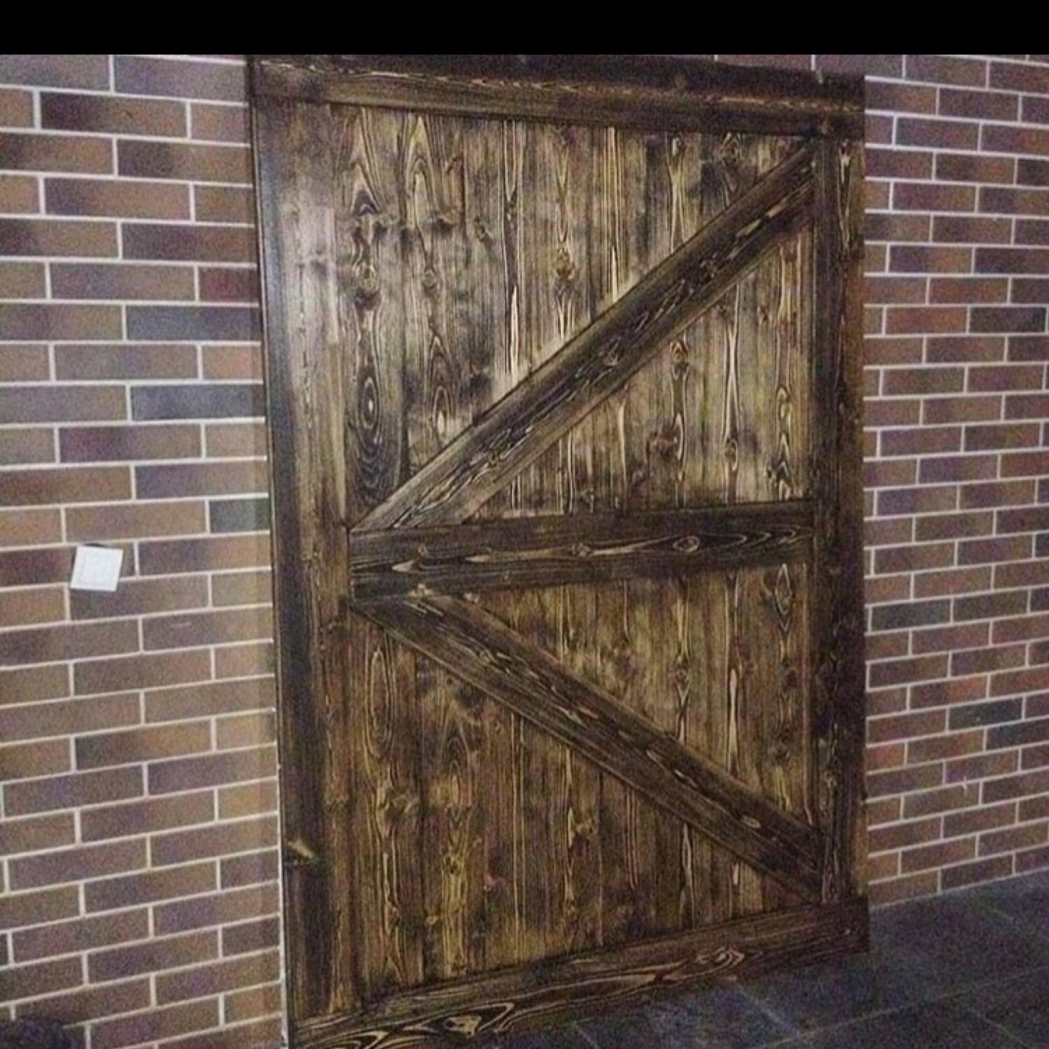 Амбарная дверь фото