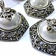Jewelry set marcasite pearl silver 925 VAR0003. Jewelry Sets. Sunny Silver. My Livemaster. Фото №6