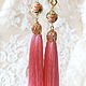 Long earrings "Russian beauty". Earrings. Good things by Maynu. Online shopping on My Livemaster.  Фото №2