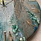 Часы настенные из смолы эпоксидной. Часы классические. Kristina Israelyan_Resin_Art - изделия из эпоксидной смолы (kristina-r (kristina-resin-art). Ярмарка Мастеров.  Фото №5