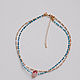 Чокер с агатом двухрядный. Чокер. Bijoux via joie. Ярмарка Мастеров.  Фото №6