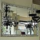 Mirror in mosaic frame, divided, Italian glamour, Mirror, Krasnodar,  Фото №1