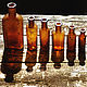 Старинные бутылочки, аптечные бутылочки 19 века. Старинное стекло