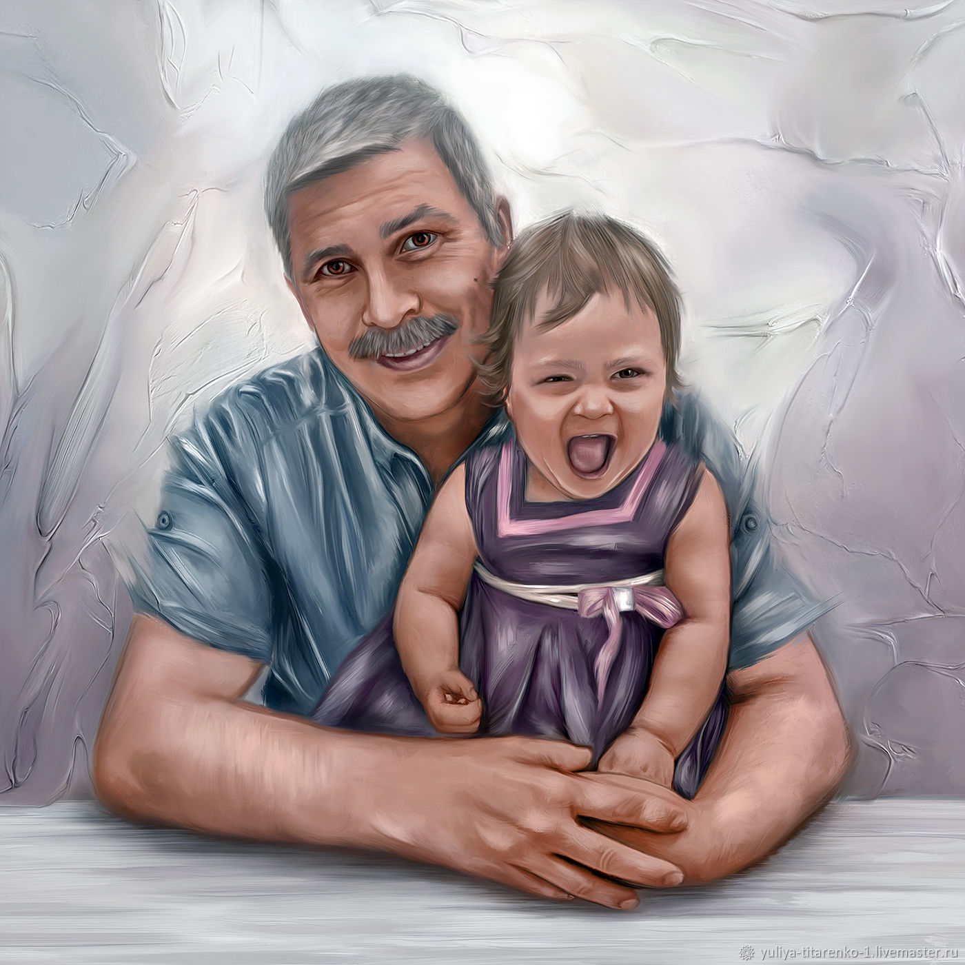 Портрет дедушка картинка на белом фоне