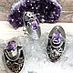 Комплект из серебра с красным цирконом!. Комплекты украшений. Shahinian Jewelry. Интернет-магазин Ярмарка Мастеров.  Фото №2
