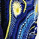 Crocheted cardigan 'Starry night' based on the motif of van Gogh. Cardigans. asmik (asmik). My Livemaster. Фото №6