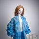 Copy of Copy of Blue Knitted Dress for Smart Doll, Dollfie Dream, 1/3 BJD. Clothes for dolls. Stylish clothes Fairy Tale by Irina. My Livemaster. Фото №11