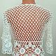 Blouse summer openwork,made a hook. Shirts-nets. Valerie (crocheting ). Online shopping on My Livemaster.  Фото №2