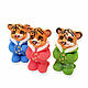 Soap Tigers handmade animals as a gift for children. Soap. Edenicsoap - soap candles sachets. My Livemaster. Фото №4