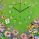 Embroidered clock Summer Day, Watch, Kurgan,  Фото №1