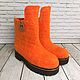 Papaya Boots, Felt boots, Ramenskoye,  Фото №1