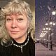 Аметист, хрусталь. жемчуг и бусина лэмпворк в чокере Сияние льда. Колье. Вечерняя звезда. Интернет-магазин Ярмарка Мастеров.  Фото №2