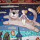 И снова "Полет на волшебном коте". Одеяло для детей. Марьяна. Ярмарка Мастеров.  Фото №5