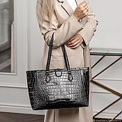 Сумки и аксессуары handmade. Livemaster - original item Women`s bag made of genuine crocodile leather IMA0783B4. Handmade.