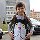 Cat vest for girl, felted. Childrens vest. silk wool. My Livemaster. Фото №5