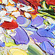 Painting Poppies bouquet Lush Abundance Oil on canvas. Pictures. Multicolor Gallery. My Livemaster. Фото №6