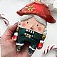 Елочная игрушка «Щелкунчик изумрудный», Елочные игрушки, Москва,  Фото №1