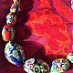 Flower meadow beads, Murano, Italy. Vintage necklace. Dutch West - Indian Company. My Livemaster. Фото №4